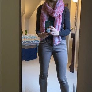 Pink and White Wrap/Scarf